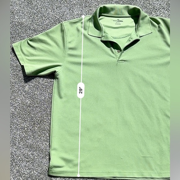 GRAND SLAM Men’s Golf Polo Shirt - Green - Size XXL - Picture 7 of 8